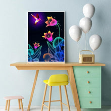 Lade das Bild in den Galerie-Viewer, Blütenblüten - voller runder Diamant - 30x40cm