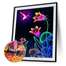 Lade das Bild in den Galerie-Viewer, Blütenblüten - voller runder Diamant - 30x40cm