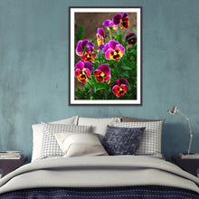 Lade das Bild in den Galerie-Viewer, Blütenblüten - voller runder Diamant - 30x40cm