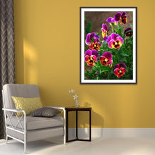 Lade das Bild in den Galerie-Viewer, Blütenblüten - voller runder Diamant - 30x40cm