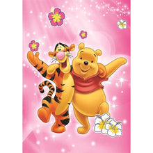 Lade das Bild in den Galerie-Viewer, Bär - voller runder Diamant - 30x40cm