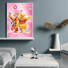 Lade das Bild in den Galerie-Viewer, Bär - voller runder Diamant - 30x40cm