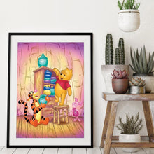 Lade das Bild in den Galerie-Viewer, Bär - voller runder Diamant - 30x40cm