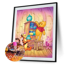 Lade das Bild in den Galerie-Viewer, Bär - voller runder Diamant - 30x40cm