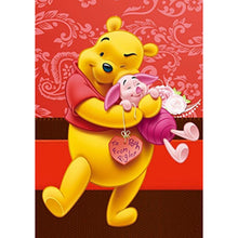 Lade das Bild in den Galerie-Viewer, Bär - voller runder Diamant - 30x40cm