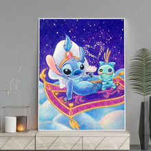 Lade das Bild in den Galerie-Viewer, Cartoon-Puppe - voller Runder Diamant - 40x50cm