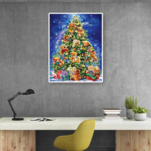 Lade das Bild in den Galerie-Viewer, Weihnachtsbaum - voller runder Diamant - 40x50cm