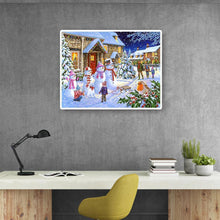 Lade das Bild in den Galerie-Viewer, Weihnachten - voller runder Diamant - 50x40cm