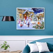 Lade das Bild in den Galerie-Viewer, Weihnachten - voller runder Diamant - 50x40cm