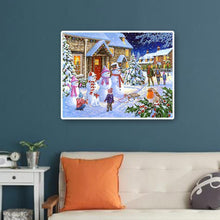 Lade das Bild in den Galerie-Viewer, Weihnachten - voller runder Diamant - 50x40cm