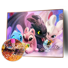 Lade das Bild in den Galerie-Viewer, Cartoon - voller runder Diamant - 50x40cm