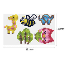 Lade das Bild in den Galerie-Viewer, 5pcs-Tier-Diy Handwerk Aufkleber