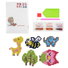 Lade das Bild in den Galerie-Viewer, 5pcs-Tier-Diy Handwerk Aufkleber