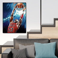 Lade das Bild in den Galerie-Viewer, Basketballspieler - voller Runder Diamant - 30x40cm
