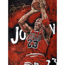 Lade das Bild in den Galerie-Viewer, Basketballspieler - voller Runder Diamant - 30x40cm