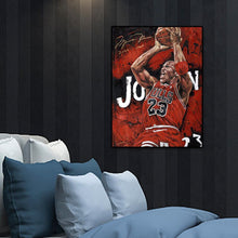 Lade das Bild in den Galerie-Viewer, Basketballspieler - voller Runder Diamant - 30x40cm