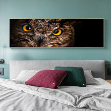 Lade das Bild in den Galerie-Viewer, Vogelauge - voller runder Diamant - 80x30cm