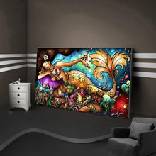 Lade das Bild in den Galerie-Viewer, Meer - Dienstmädchen - voller runder Diamant - 100x50cm