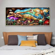 Lade das Bild in den Galerie-Viewer, Meer - Dienstmädchen - voller runder Diamant - 100x50cm