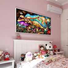 Lade das Bild in den Galerie-Viewer, Meer - Dienstmädchen - voller runder Diamant - 100x50cm