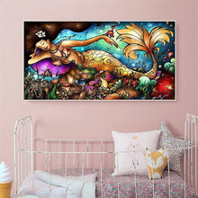 Lade das Bild in den Galerie-Viewer, Meer - Dienstmädchen - voller runder Diamant - 100x50cm