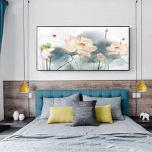 Lade das Bild in den Galerie-Viewer, Lotus - runder runder Diamant - 100x50cm