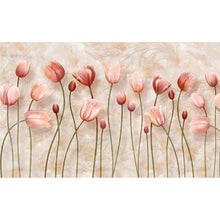 Lade das Bild in den Galerie-Viewer, Blumen von - voller runder Diamant - 100x50cm