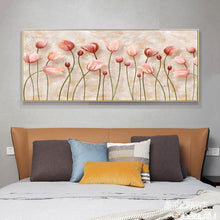 Lade das Bild in den Galerie-Viewer, Blumen von - voller runder Diamant - 100x50cm
