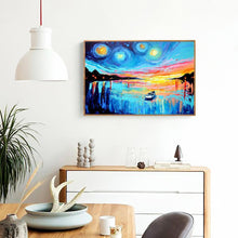 Lade das Bild in den Galerie-Viewer, Impressionist - runder runder Diamant - 30x40cm