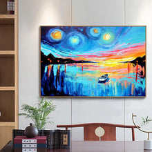 Lade das Bild in den Galerie-Viewer, Impressionist - runder runder Diamant - 30x40cm