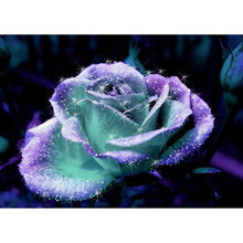 Lade das Bild in den Galerie-Viewer, Blumenraum - voller runder Diamant - 40x30cm