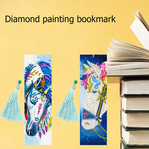 2pcs Horse-DIY Diamond Painting Lesezeichen