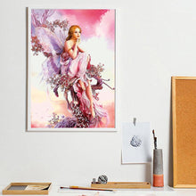 Lade das Bild in den Galerie-Viewer, Engel - voller quadratischer Diamant - 40x50cm