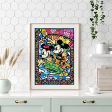 Lade das Bild in den Galerie-Viewer, Cartoon-Maus - voller quadratischer Diamant - 40x50cm