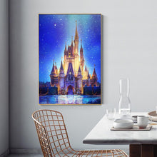 Lade das Bild in den Galerie-Viewer, Alte Burg - voller quadratischer Diamant - 40x50cm