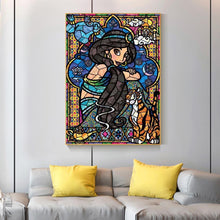 Lade das Bild in den Galerie-Viewer, Prinzessin - voller quadratischer Diamant - 40x50cm