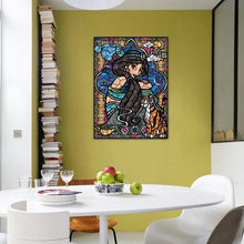 Lade das Bild in den Galerie-Viewer, Prinzessin - voller quadratischer Diamant - 40x50cm