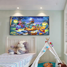 Lade das Bild in den Galerie-Viewer, Bär - voller runder Diamant - 60x40cm