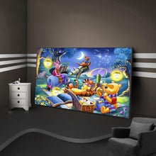 Lade das Bild in den Galerie-Viewer, Bär - voller runder Diamant - 60x40cm