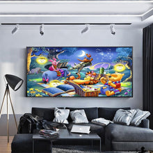 Lade das Bild in den Galerie-Viewer, Bär - voller runder Diamant - 60x40cm