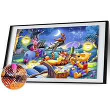 Lade das Bild in den Galerie-Viewer, Bär - voller runder Diamant - 60x40cm