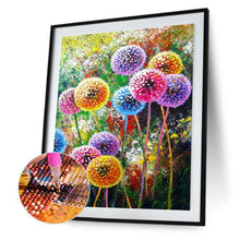 Lade das Bild in den Galerie-Viewer, Löwenzahn - voller quadratischer Diamant - 40x50cm
