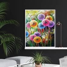 Lade das Bild in den Galerie-Viewer, Löwenzahn - voller quadratischer Diamant - 40x50cm