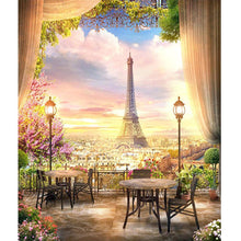 Lade das Bild in den Galerie-Viewer, Hof Landschaft - voller quadratischer Diamant - 40x50cm