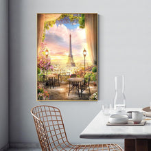Lade das Bild in den Galerie-Viewer, Hof Landschaft - voller quadratischer Diamant - 40x50cm