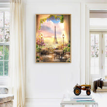 Lade das Bild in den Galerie-Viewer, Hof Landschaft - voller quadratischer Diamant - 40x50cm