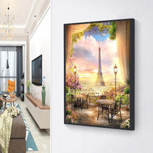 Lade das Bild in den Galerie-Viewer, Hof Landschaft - voller quadratischer Diamant - 40x50cm
