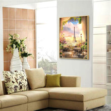 Lade das Bild in den Galerie-Viewer, Hof Landschaft - voller quadratischer Diamant - 40x50cm