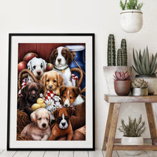 Lade das Bild in den Galerie-Viewer, Hund - voller quadratischer Diamant - 40x50cm
