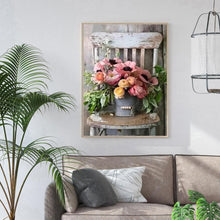 Lade das Bild in den Galerie-Viewer, Blume - voller quadratischer Diamant - 40x50cm
